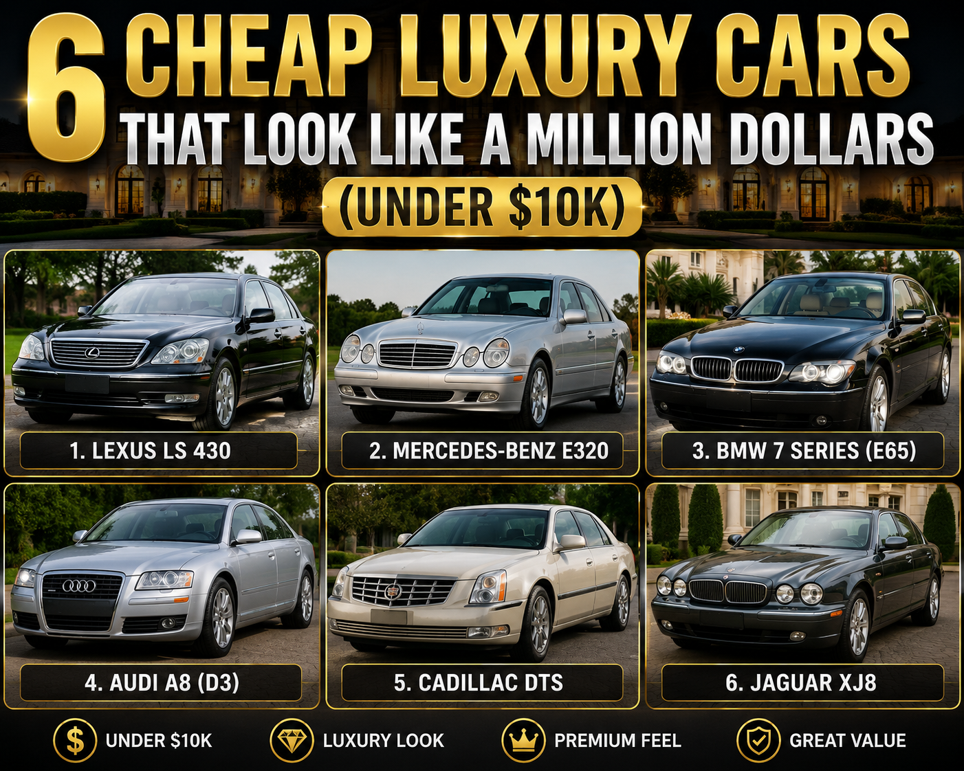 Cheap Luxury Cars